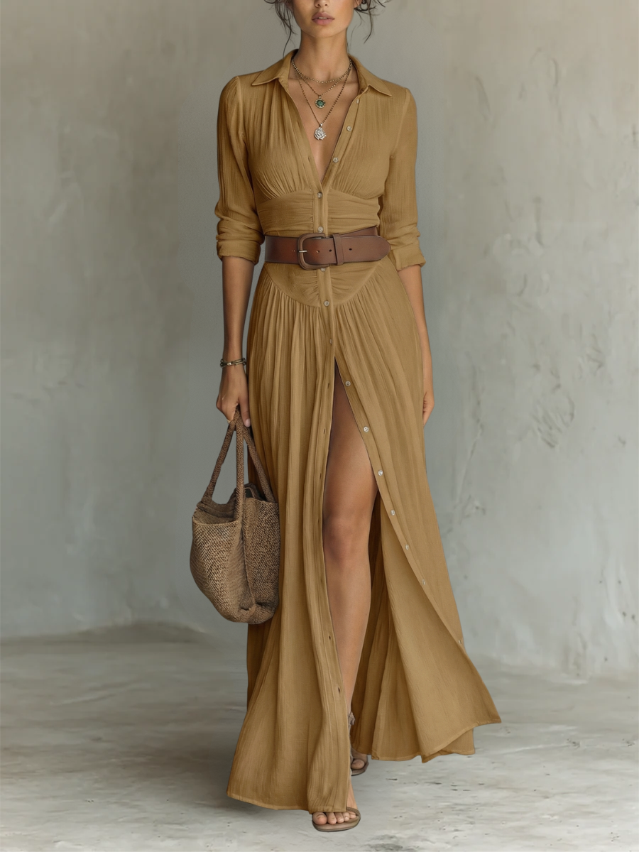 BEAUMONT NICE | ROBE MAXI ÉLÉGANTE POUR FEMME