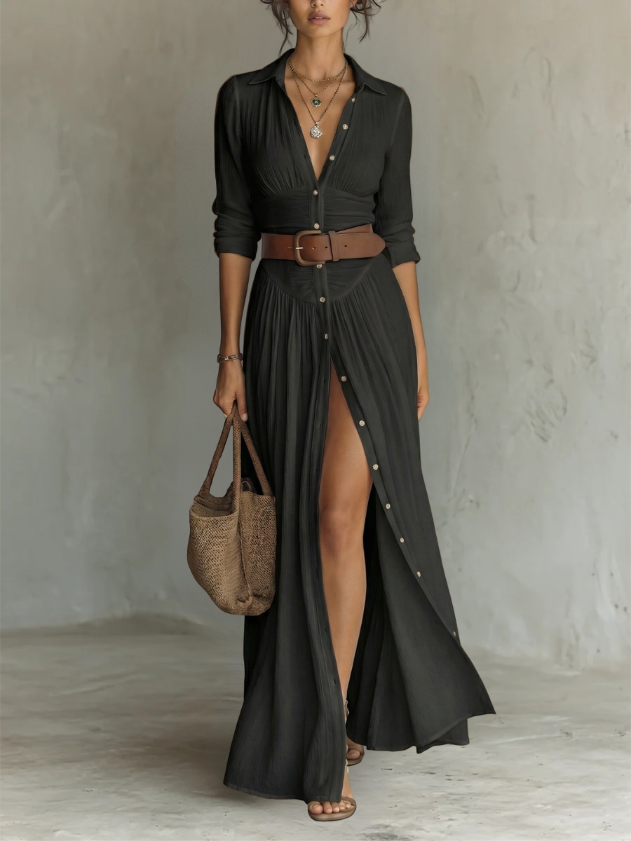 BEAUMONT NICE | ROBE MAXI ÉLÉGANTE POUR FEMME
