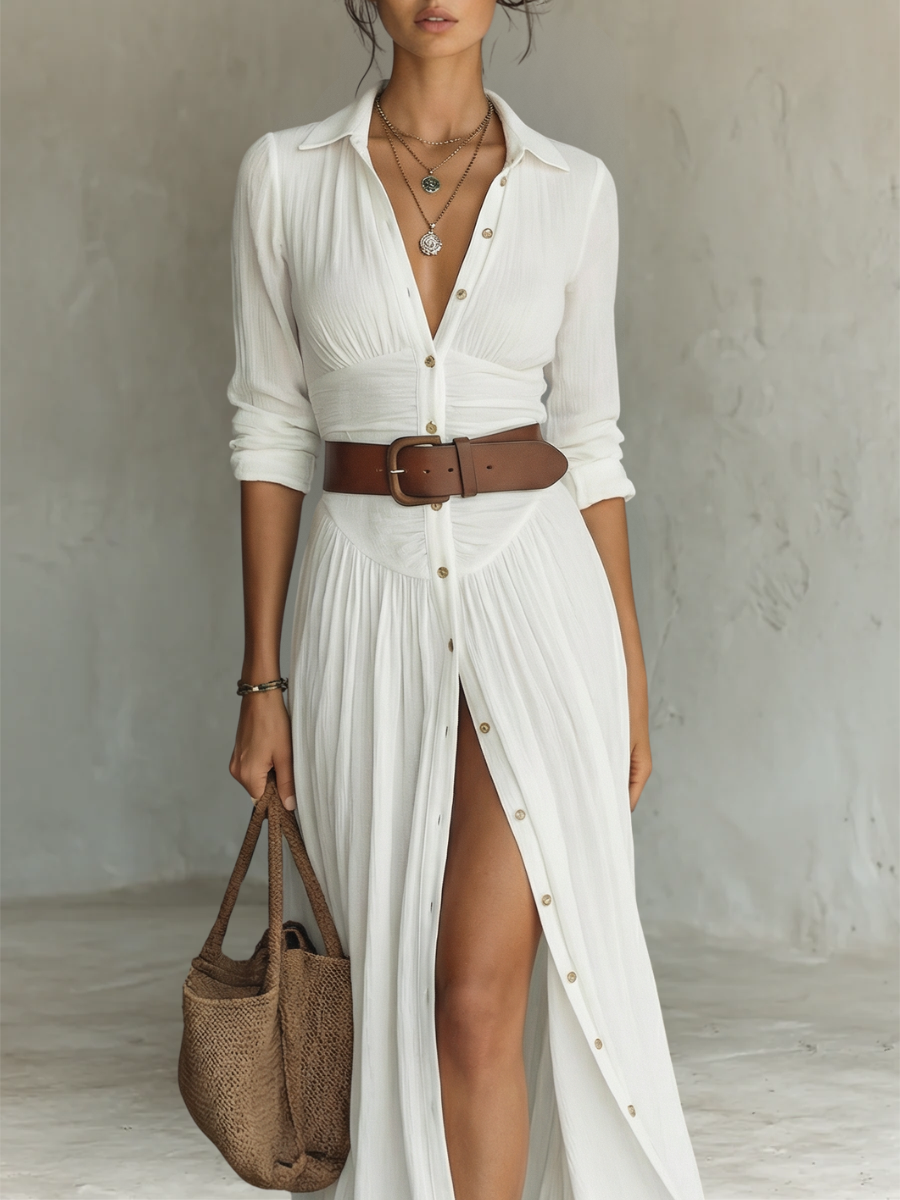 BEAUMONT NICE | ROBE MAXI ÉLÉGANTE POUR FEMME