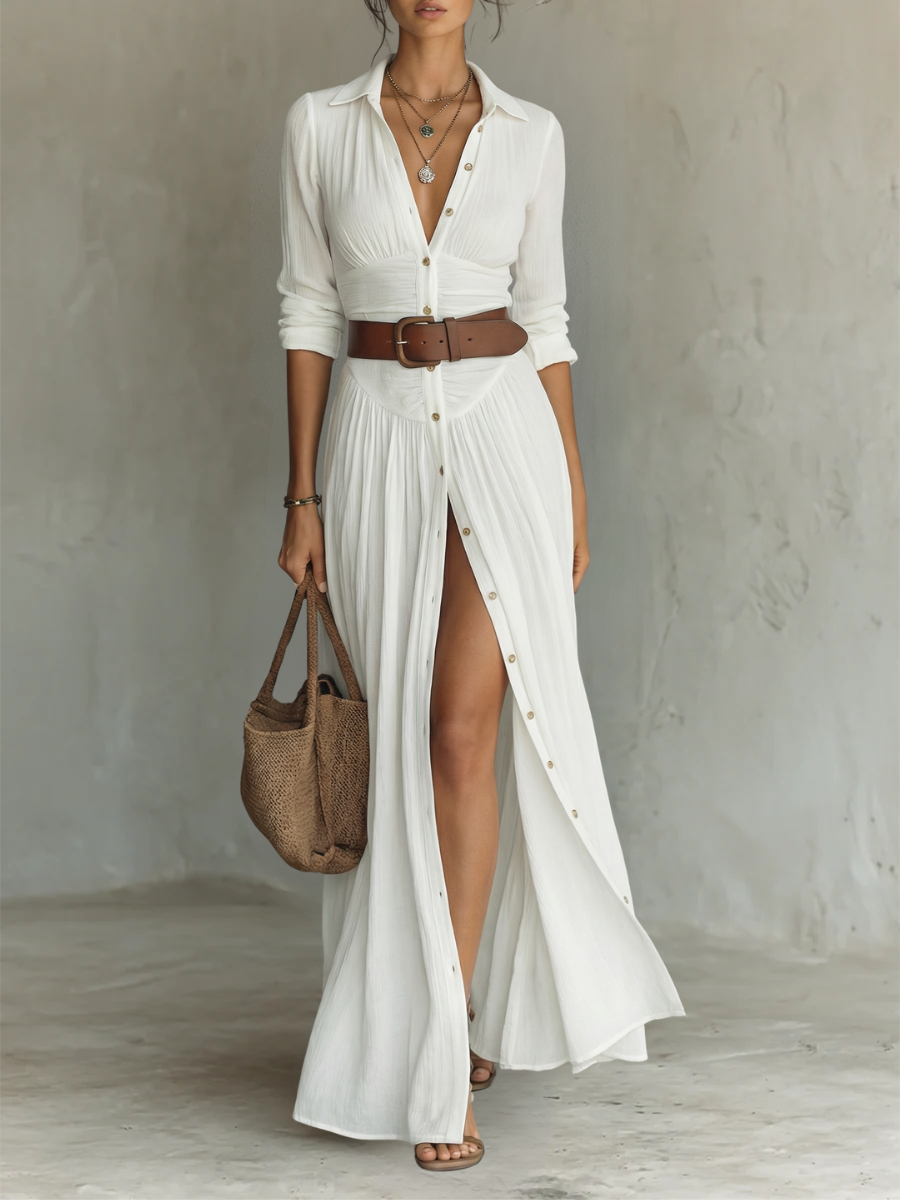 BEAUMONT NICE | ROBE MAXI ÉLÉGANTE POUR FEMME