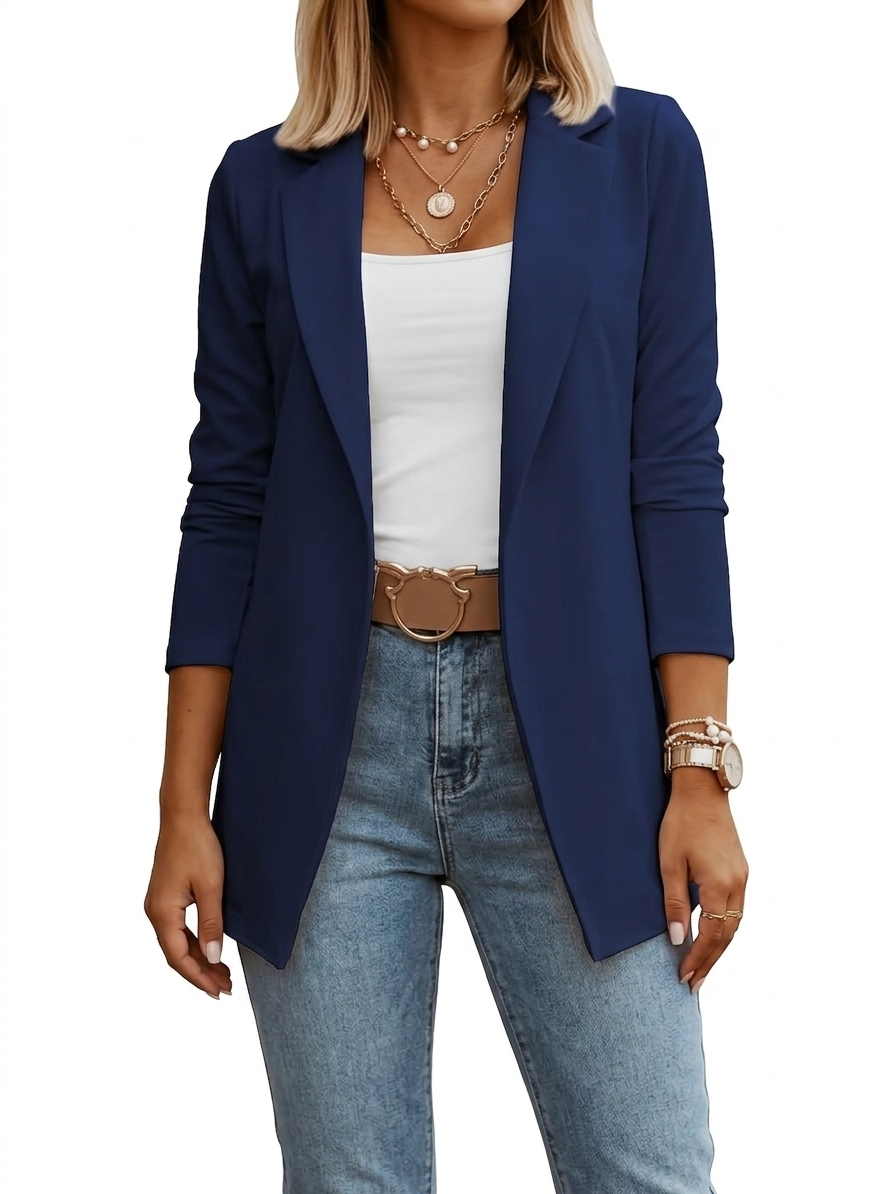 BEAUMONT NICE | BLAZER DRAPÉ ÉLÉGANT POUR FEMMES
