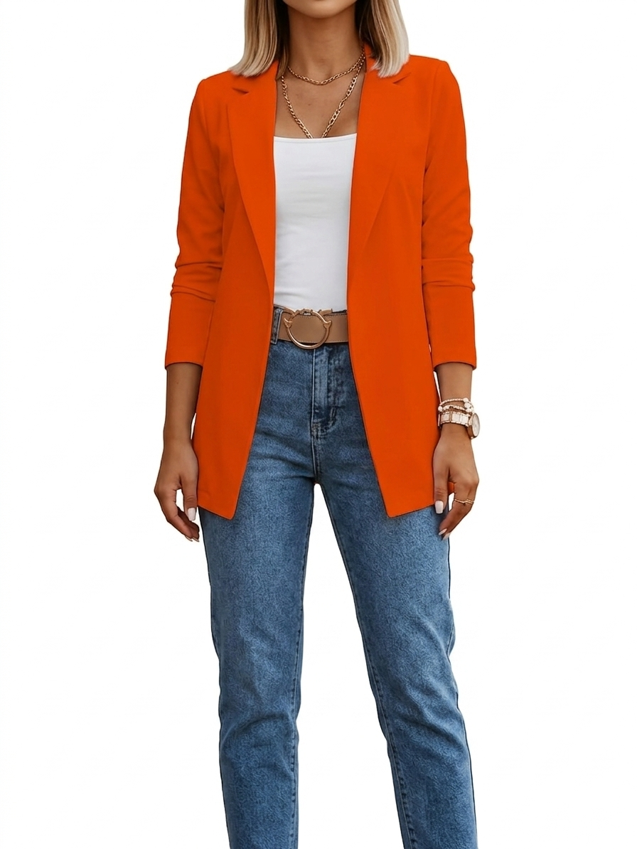 BEAUMONT NICE | BLAZER DRAPÉ ÉLÉGANT POUR FEMMES