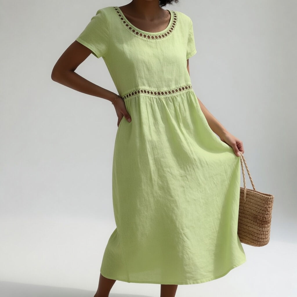 BEAUMONT NICE | ROBE BRODÉE POUR FEMME