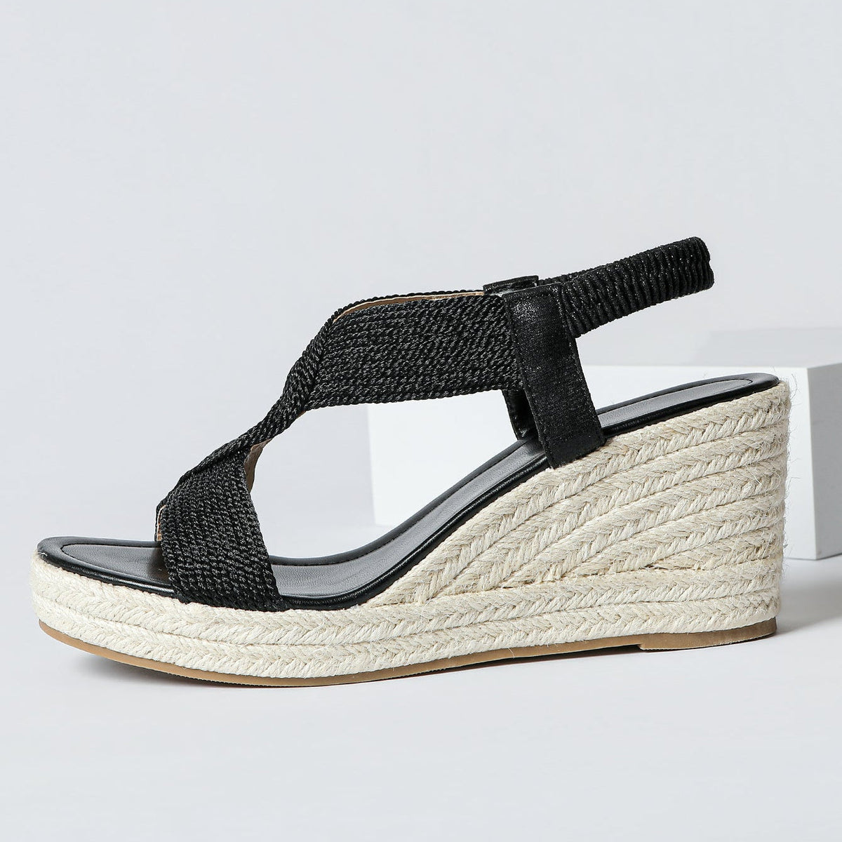 BEAUMONT NICE | SANDALES À TALON TRESSÉES POUR FEMMES