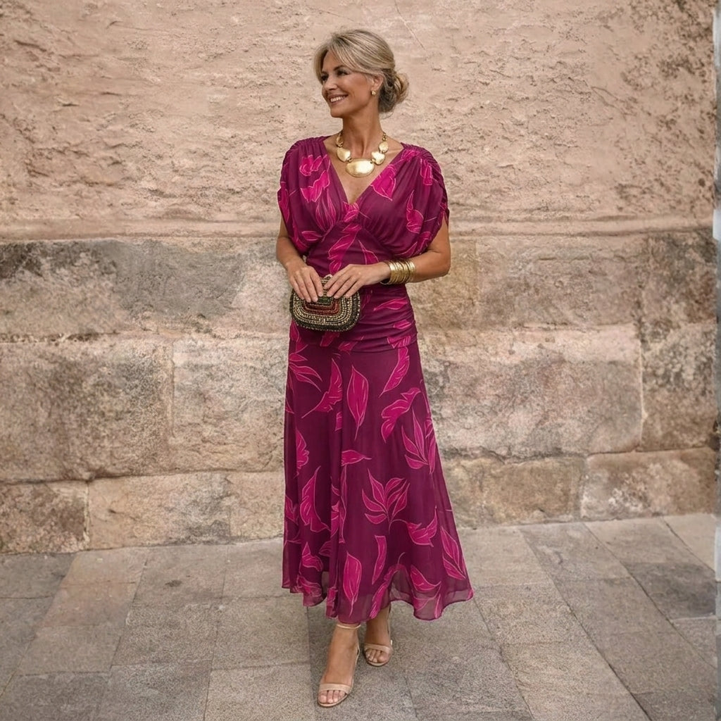BEAUMONT NICE | ROBE DE SOIRÉE EN MERVEILLE DRAPÉE POUR FEMMES