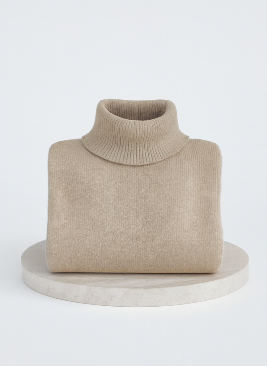 BEAUMONT NICE | PULL À COL ROULÉ POUR FEMMES