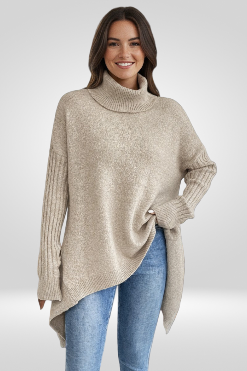 BEAUMONT NICE | PULL À COL ROULÉ POUR FEMMES