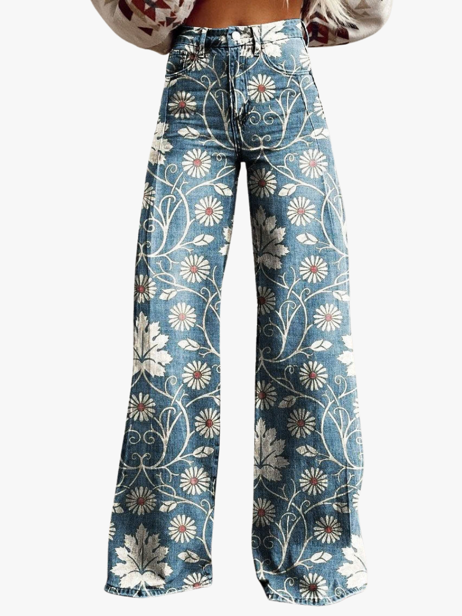 BEAUMONT NICE | PANTALON LARGE BOHO POUR FEMMES