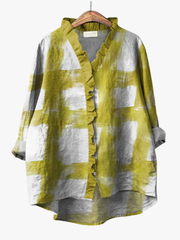 BEAUMONT NICE | BLOUSE MOTIF ABSTRAIT POUR FEMMES