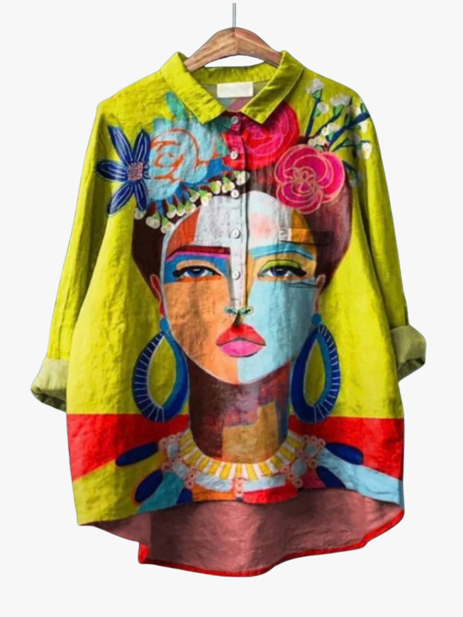 BEAUMONT NICE | CHEMISIER PORTRAIT ARTISTIQUE POUR FEMMES