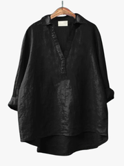 BEAUMONT NICE | BLOUSE COL V POUR FEMMES