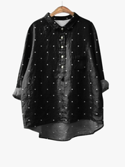 BEAUMONT NICE | BLOUSE À POIS POUR FEMMES