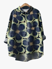 BEAUMONT NICE | BLOUSE FLEURS GRAPHIQUES POUR FEMMES