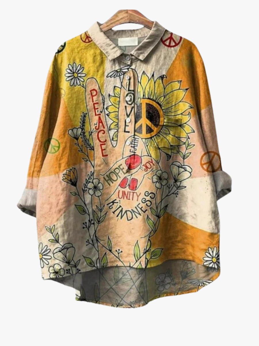 BEAUMONT NICE | BLOUSE ARTISTIQUE COLORÉE POUR FEMMES
