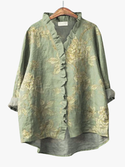 BEAUMONT NICE | BLOUSE FLORALE ÉLÉGANTE POUR FEMMES