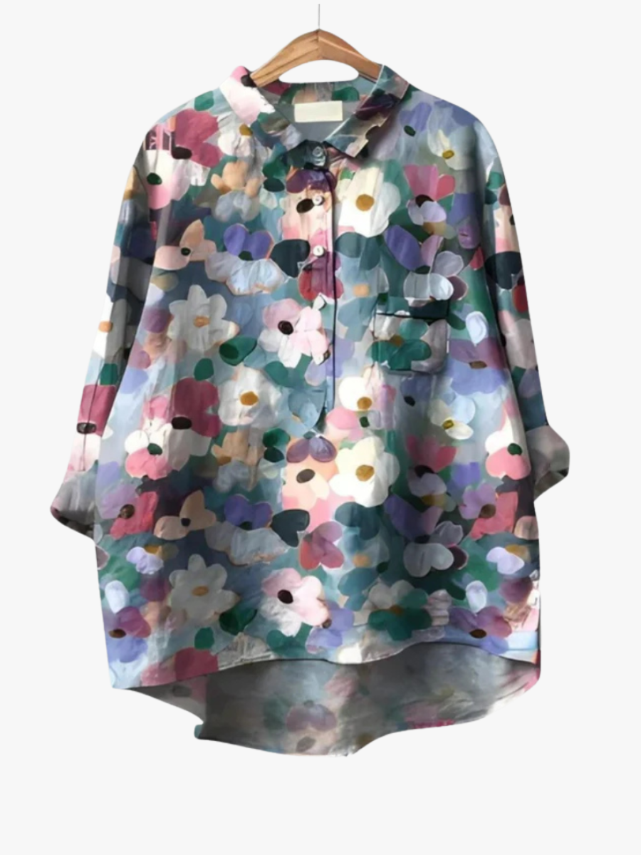 BEAUMONT NICE | BLOUSE FLORALE ARTISTIQUE POUR FEMMES
