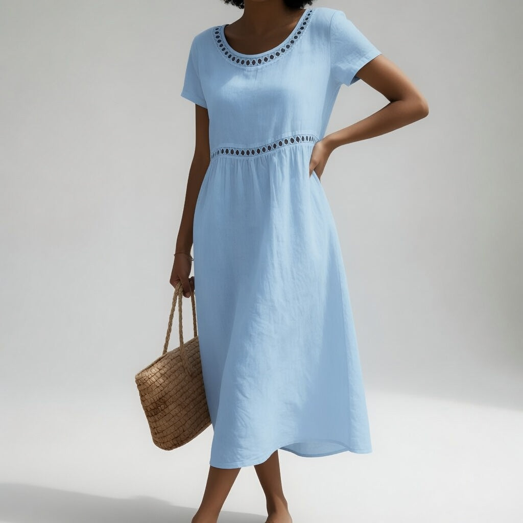 BEAUMONT NICE | ROBE MODERNE BRODÉE POUR FEMMES