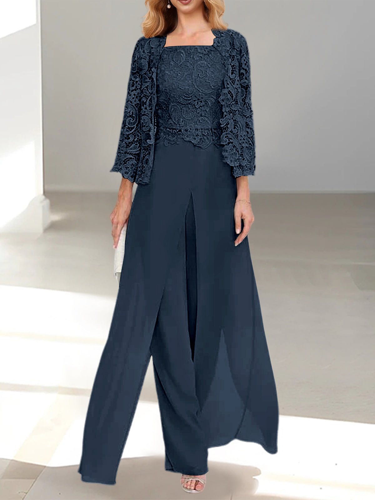 BEAUMONT NICE | ÉLÉGANTE ENSEMBLE PANTALON EN MOUSSELINE POUR FEMME