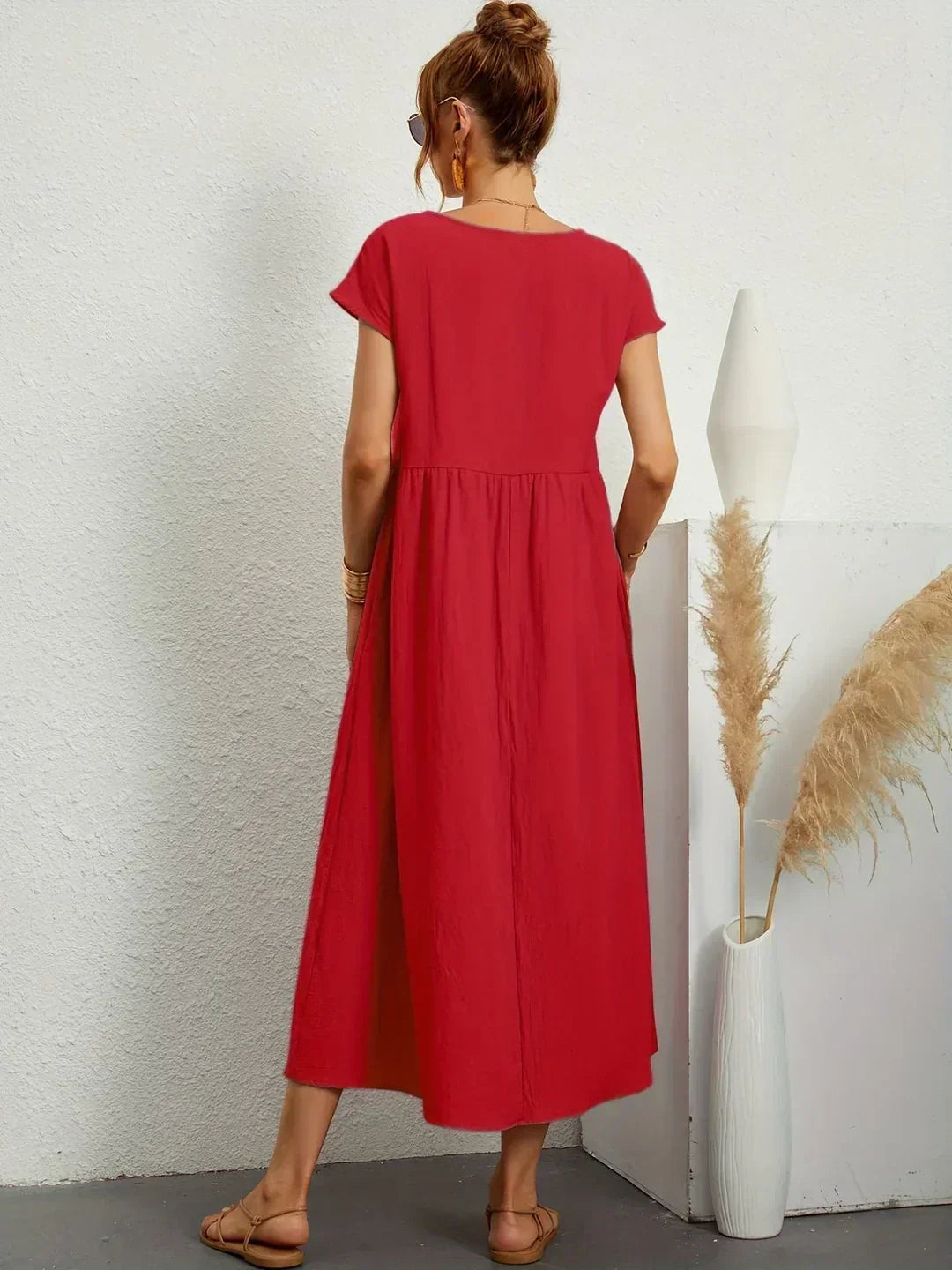 BEAUMONT NICE | ROBE MIDI PLISSEE POUR FEMMES