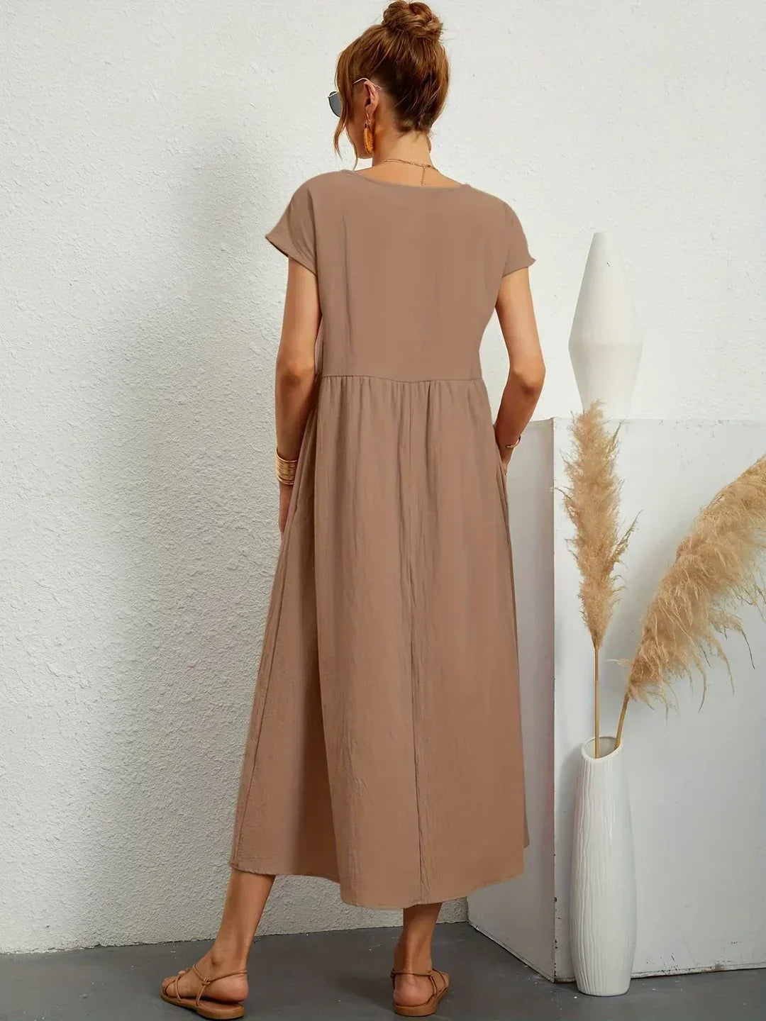 BEAUMONT NICE | ROBE MIDI PLISSEE POUR FEMMES