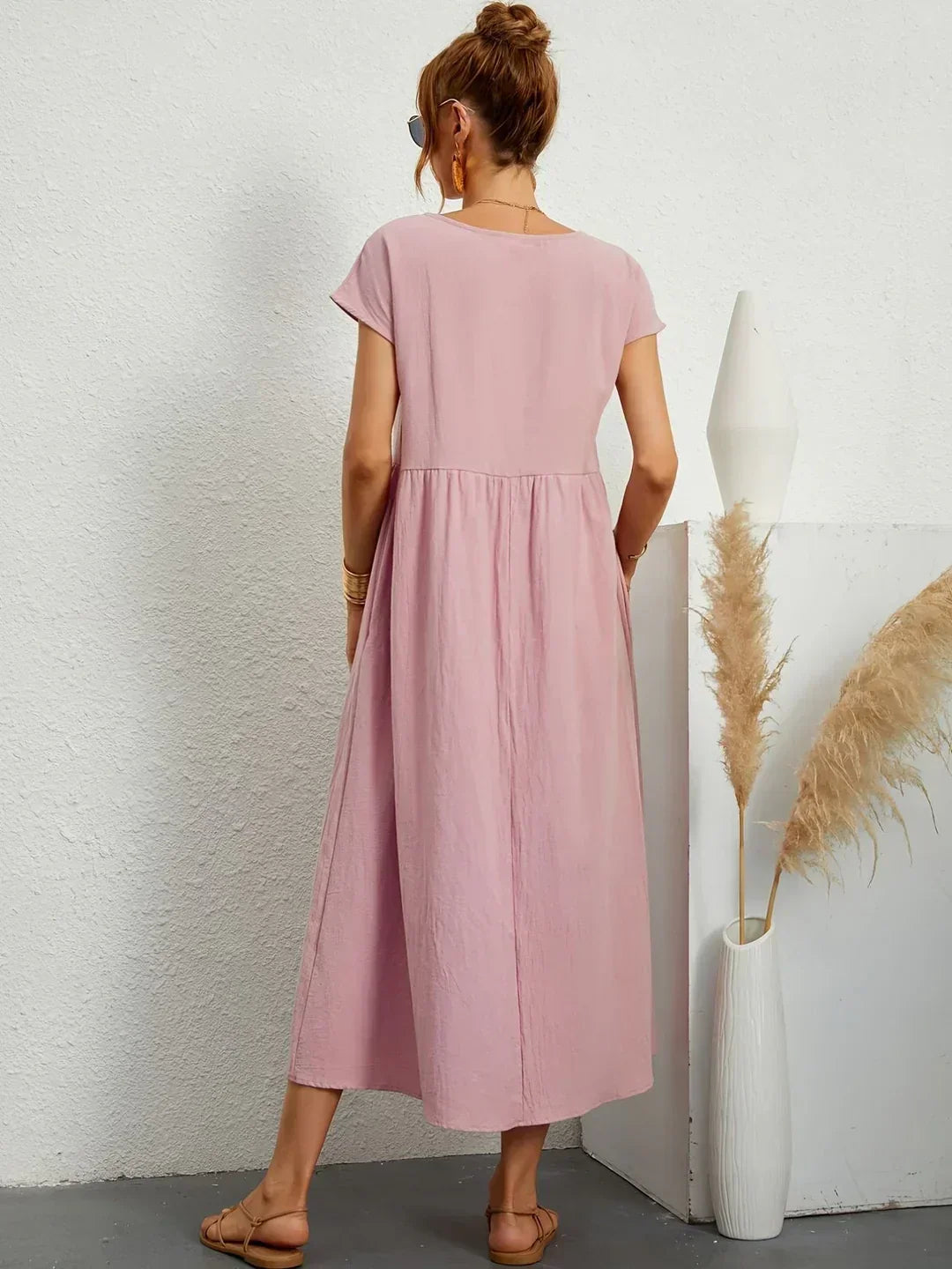 BEAUMONT NICE | ROBE MIDI PLISSEE POUR FEMMES