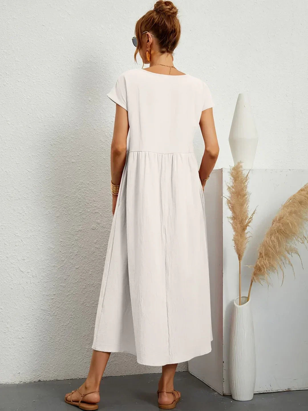 BEAUMONT NICE | ROBE MIDI PLISSEE POUR FEMMES