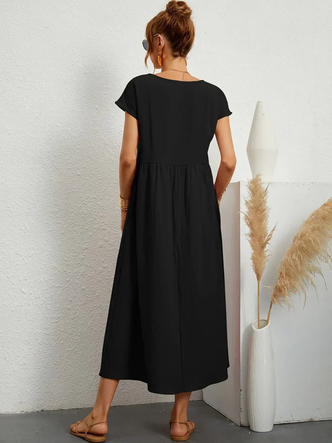 BEAUMONT NICE | ROBE MIDI PLISSEE POUR FEMMES