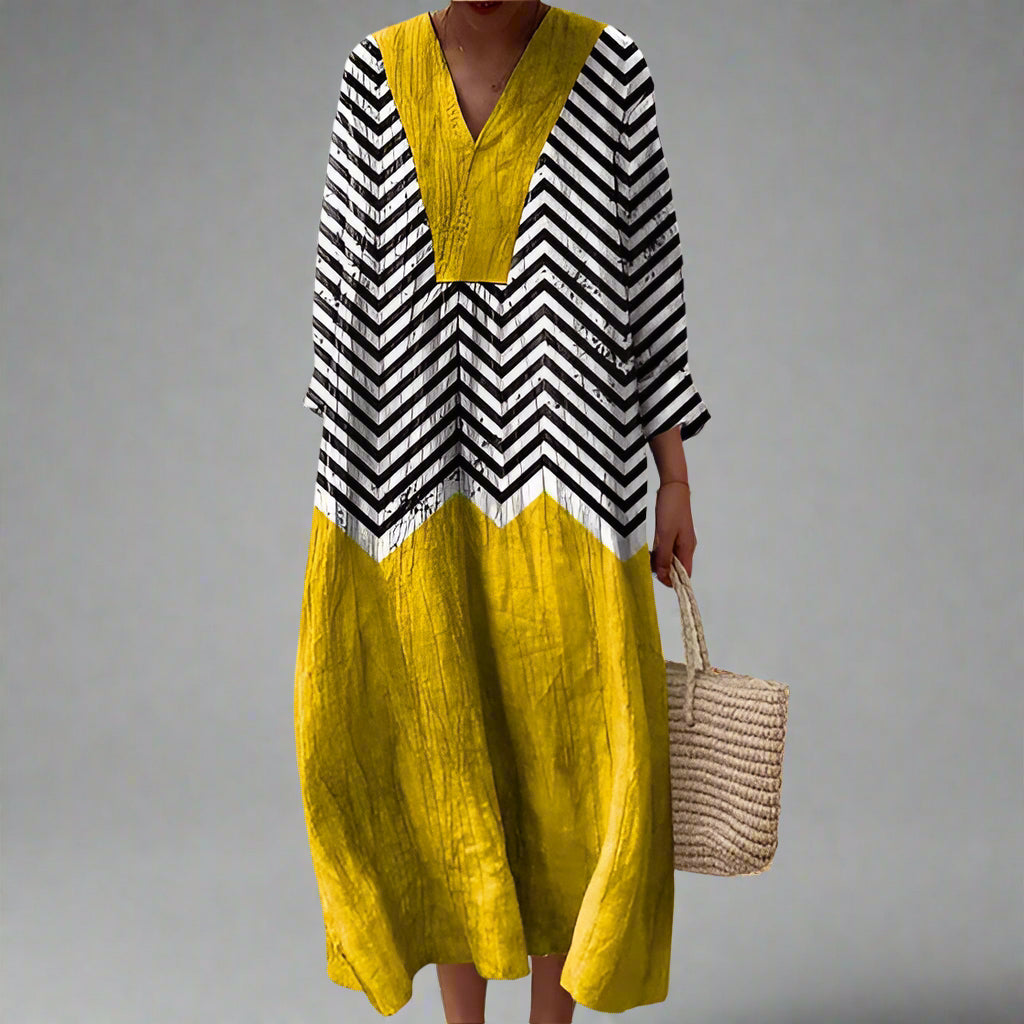 BEAUMONT NICE | ROBE MIDI COLORÉE POUR FEMMES