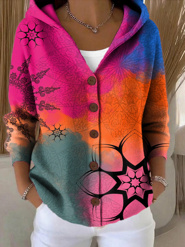BEAUMONT NICE | GILET À CAPUCHE PATCHWORK POUR FEMMES