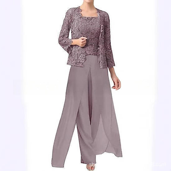 BEAUMONT NICE | ÉLÉGANTE ENSEMBLE PANTALON EN MOUSSELINE POUR FEMME