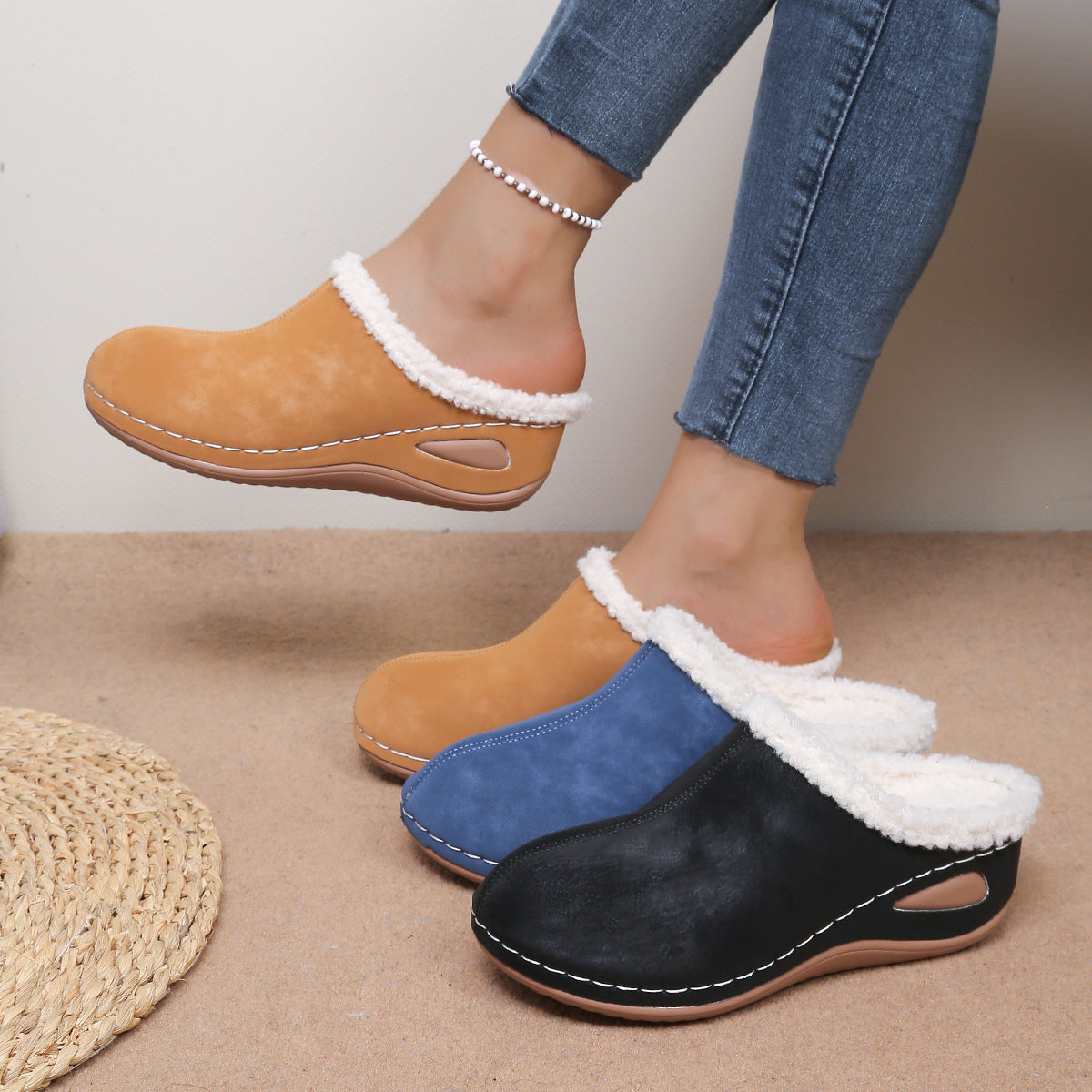 BEAUMONT NICE | SANDALES FOURRÉES POUR FEMMES