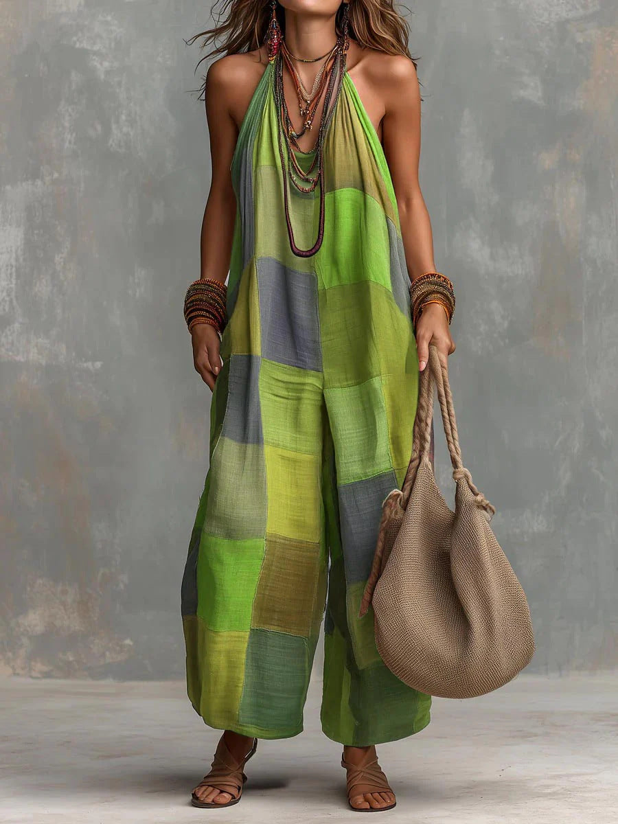 BEAUMONT NICE | COMBINAISON PATCHWORK BOHÈME POUR FEMMES
