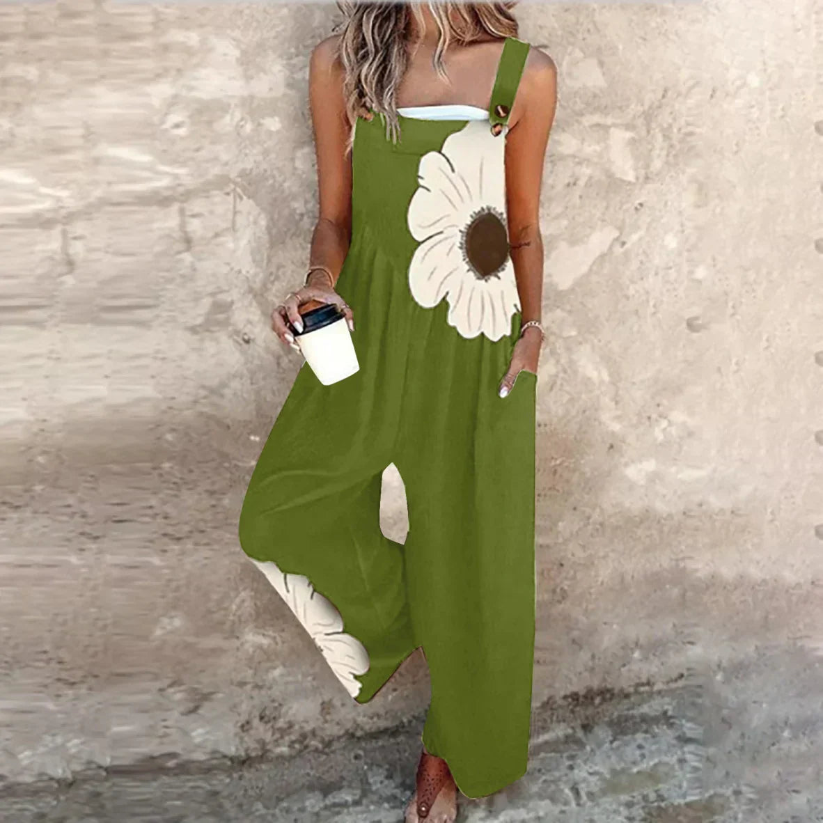 BEAUMONT NICE | SALOPETTE FLEUR GRAPHIQUE POUR FEMMES