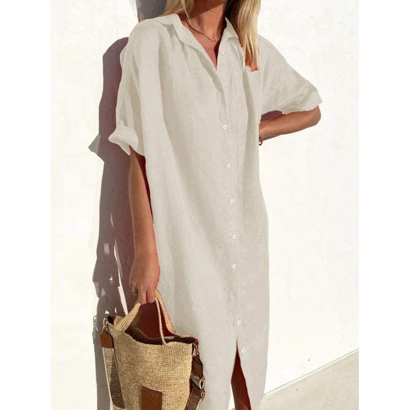 BEAUMONT NICE | ROBE CHEMISE CLASSIQUE POUR FEMMES