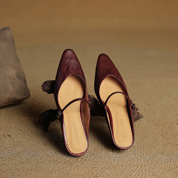 BEAUMONT NICE | MULES À POINTE POUR FEMMES