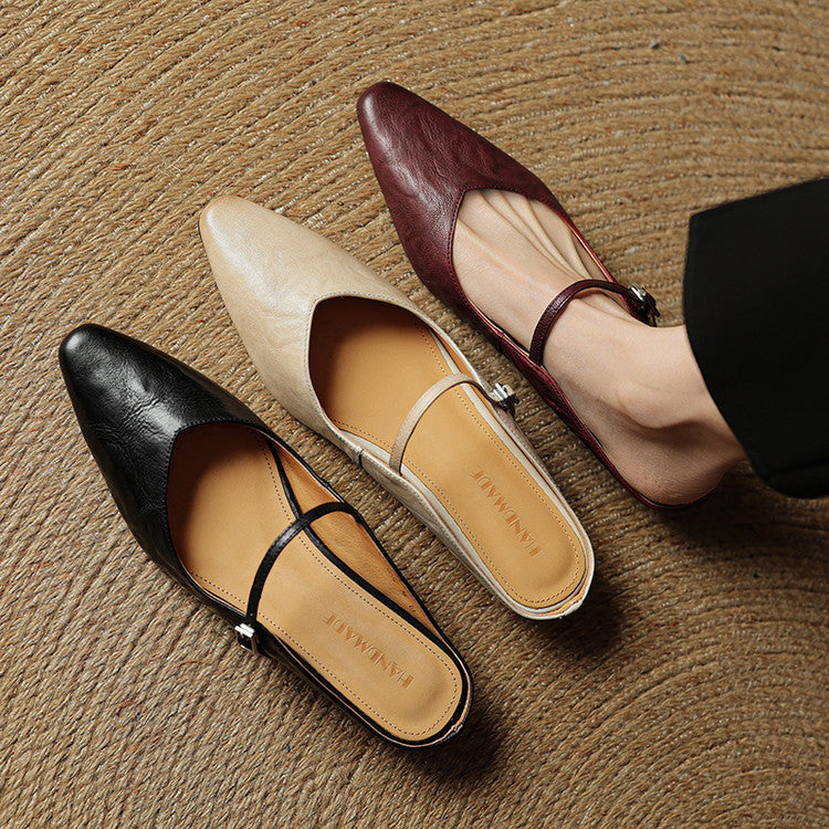 BEAUMONT NICE | MULES À POINTE POUR FEMMES