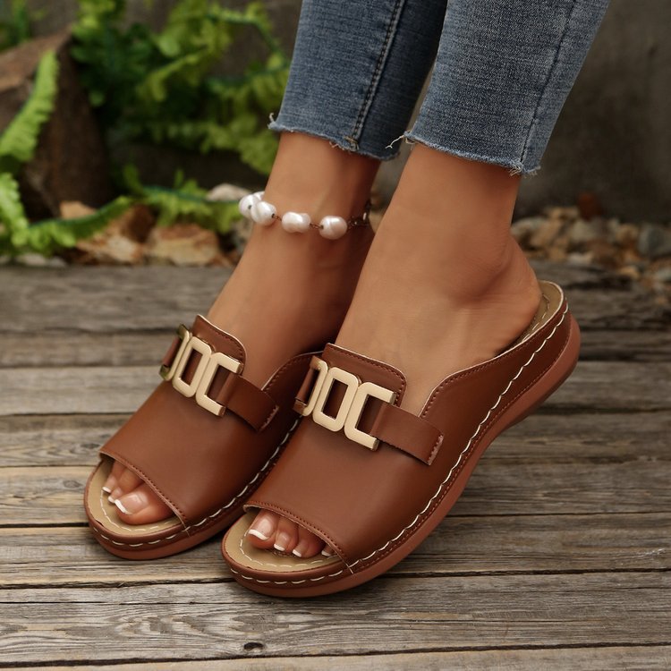 BEAUMONT NICE | SANDALES À BOUCLE POUR FEMMES