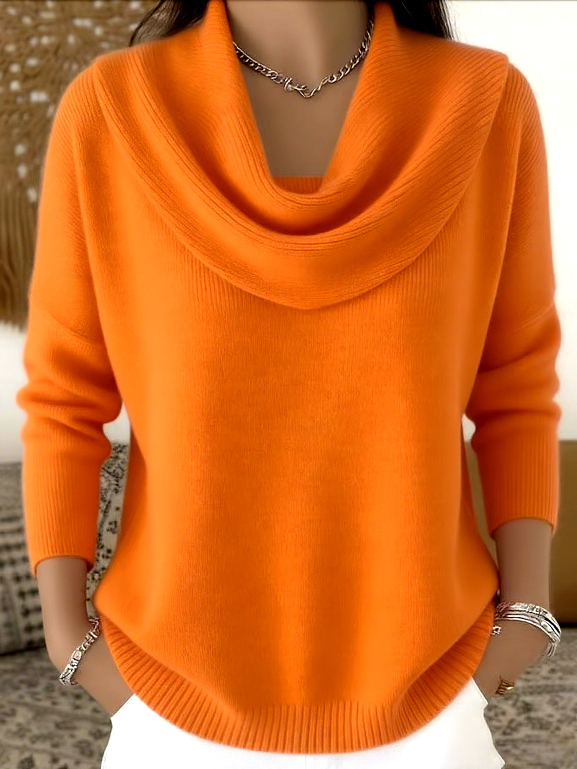 BEAUMONT NICE | PULL À COL GRACIEUX POUR FEMMES