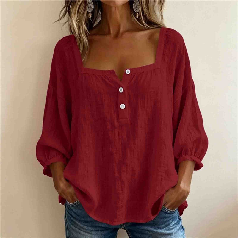 BEAUMONT NICE | BLOUSE EN LIN POUR FEMME