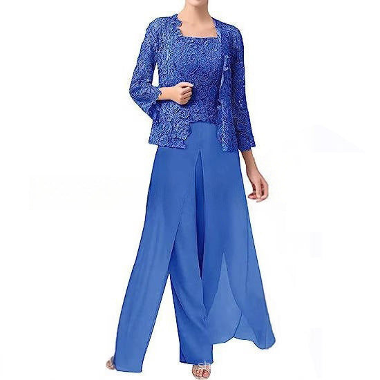 BEAUMONT NICE | ÉLÉGANTE ENSEMBLE PANTALON EN MOUSSELINE POUR FEMME