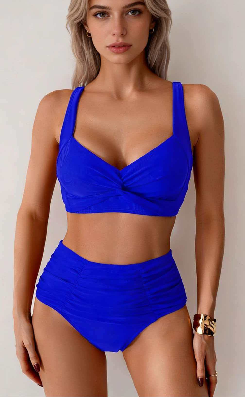 BEAUMONT NICE | ENSEMBLE DE BIKINI À TAILLE HAUTE POUR FEMMES