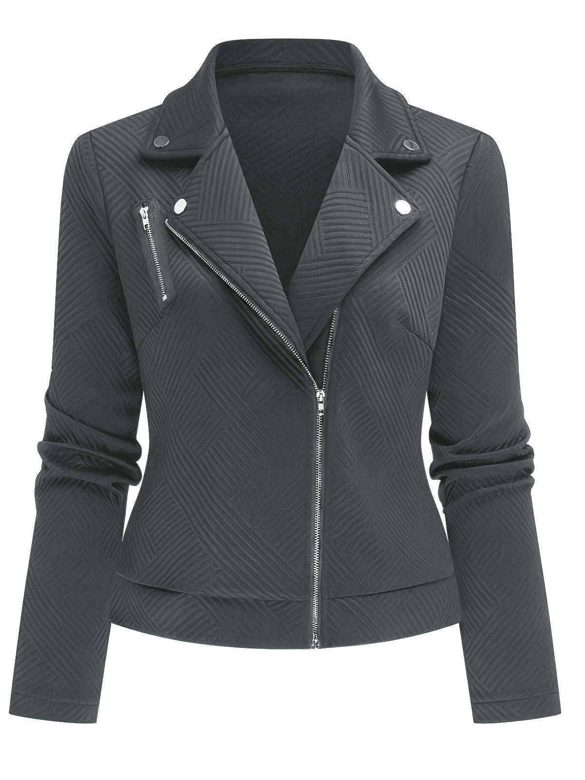 BEAUMONT NICE | VESTE BIKER GÉOMÉTRIQUE POUR FEMMES