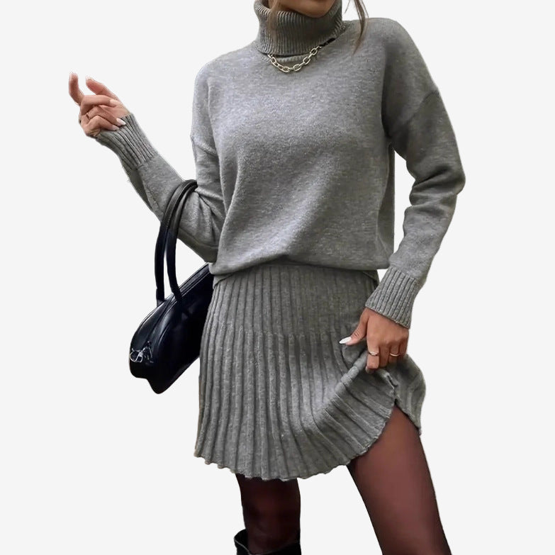BEAUMONT NICE | ENSEMBLE PULL ET JUPE POUR FEMMES