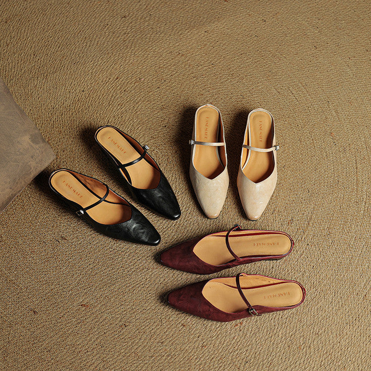 BEAUMONT NICE | MULES À POINTE POUR FEMMES