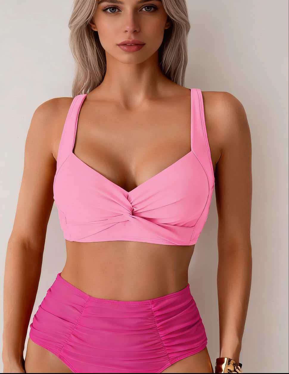 BEAUMONT NICE | ENSEMBLE DE BIKINI À TAILLE HAUTE POUR FEMMES