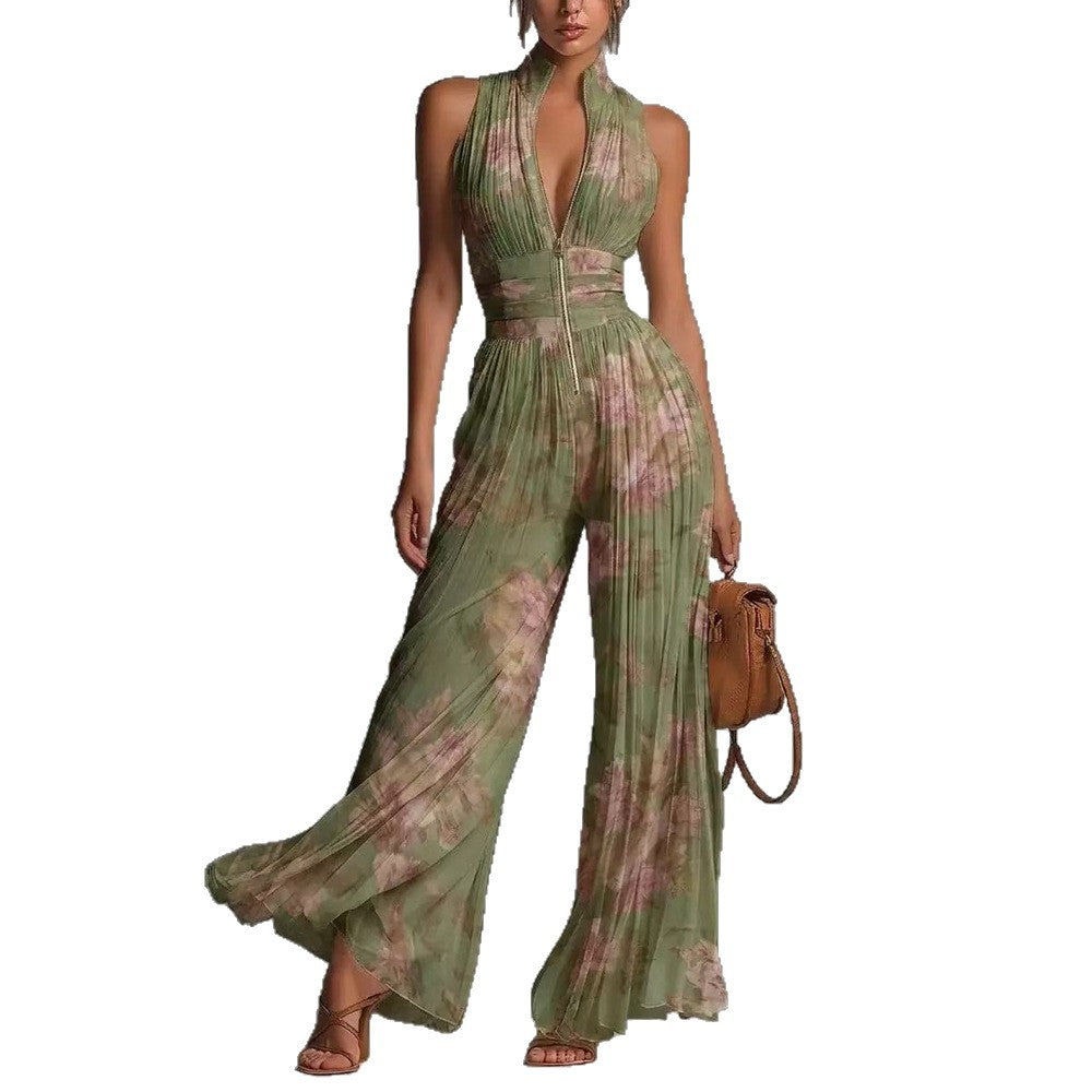 BEAUMONT NICE | COMBINAISON PLIÉE À COL HALTER POUR FEMMES