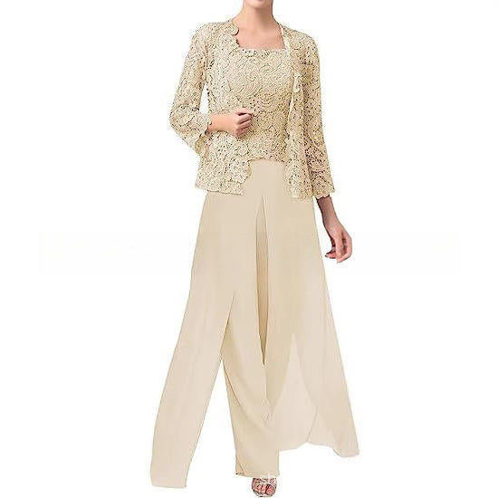 BEAUMONT NICE | ÉLÉGANTE ENSEMBLE PANTALON EN MOUSSELINE POUR FEMME