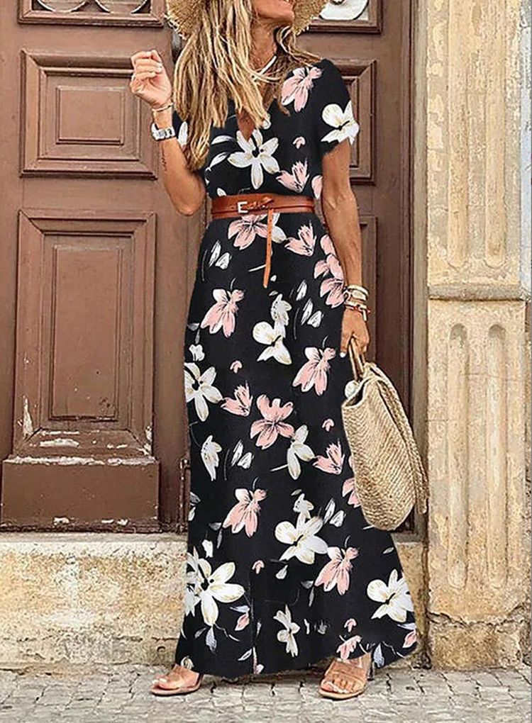 BEAUMONT NICE | ROBE IMPRIMÉE POUR FEMMES
