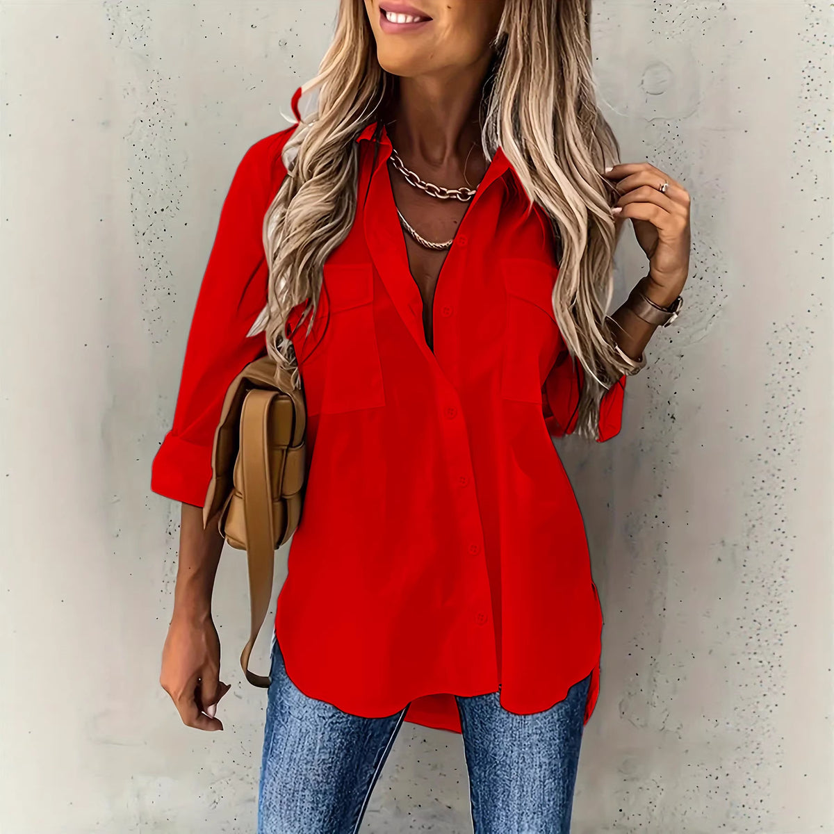 BEAUMONT NICE | CHEMISE FORMELLE CLASSIQUE À MANCHES LONGUES POUR FEMMES