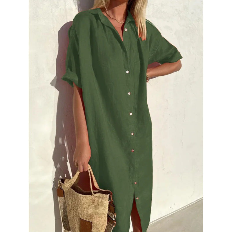 BEAUMONT NICE | ROBE CHEMISE CLASSIQUE POUR FEMMES